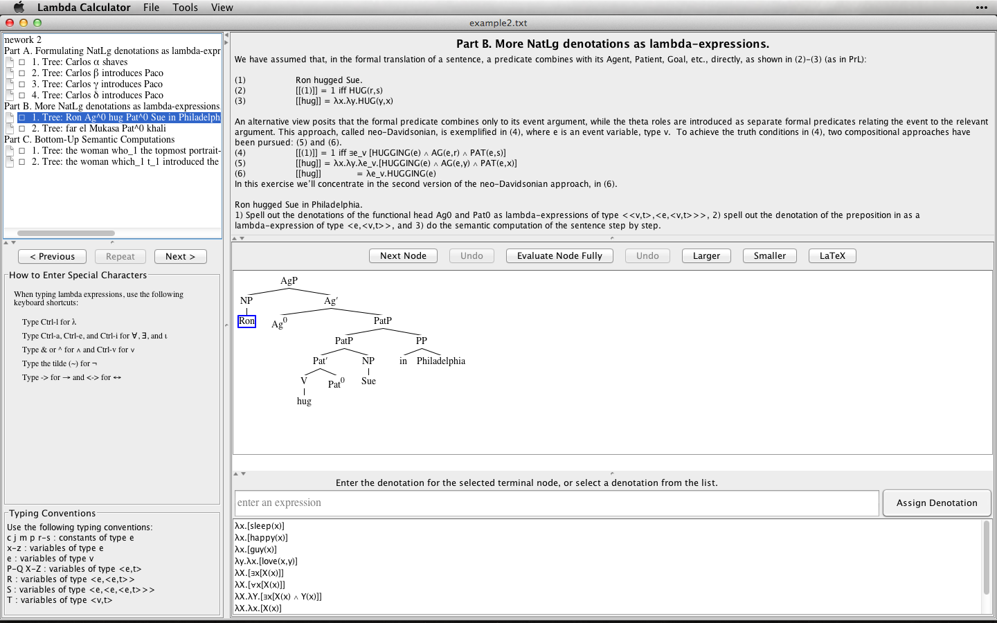 The Lambda Calculator